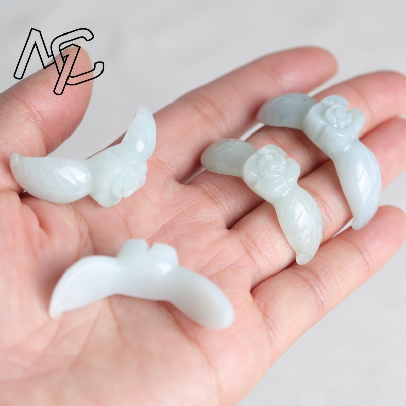 2PC 천연 화이트 경옥 옥 로즈 팔찌 펜던트 비드 D - Earrings 리뷰 및 가격
