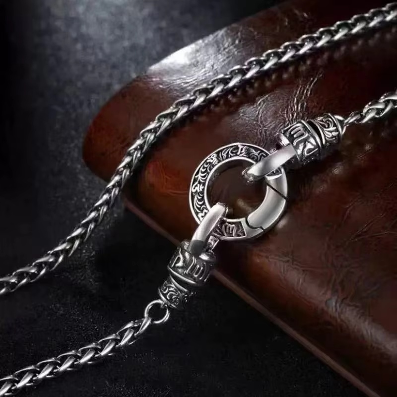 새로운 925 스털링 실버 소재의 남녀 공용 패션 목걸 - 925 Sterling Silver Chain Necklace Men 리뷰 및 가격
