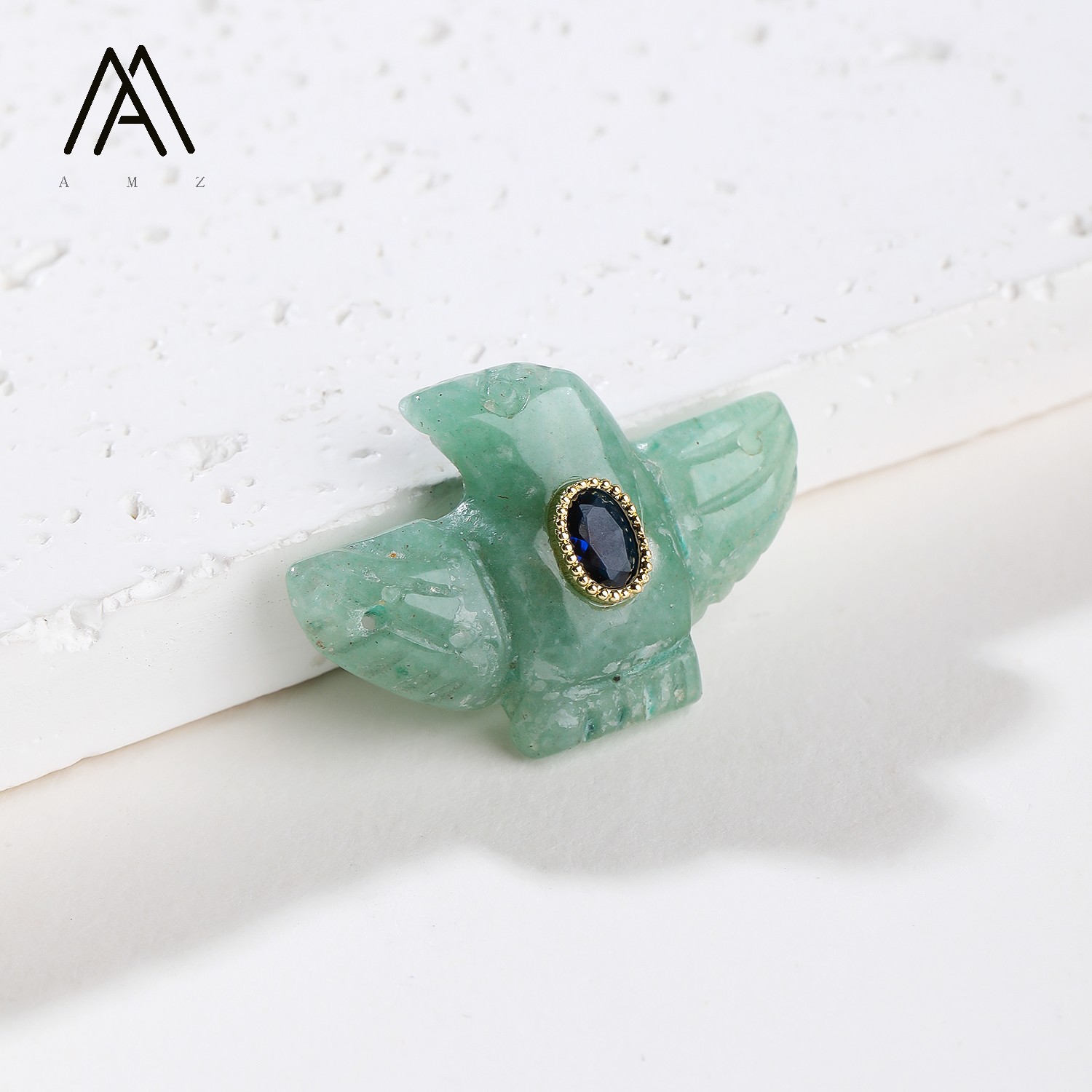 조각된 독수리 새 모양의 크리스탈 펜던트 1/3/5/1 - Crystal Pendant Necklace Natural Stone 리뷰 및 가격